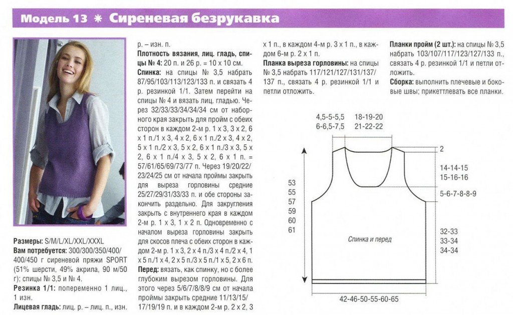 женская безрукавка