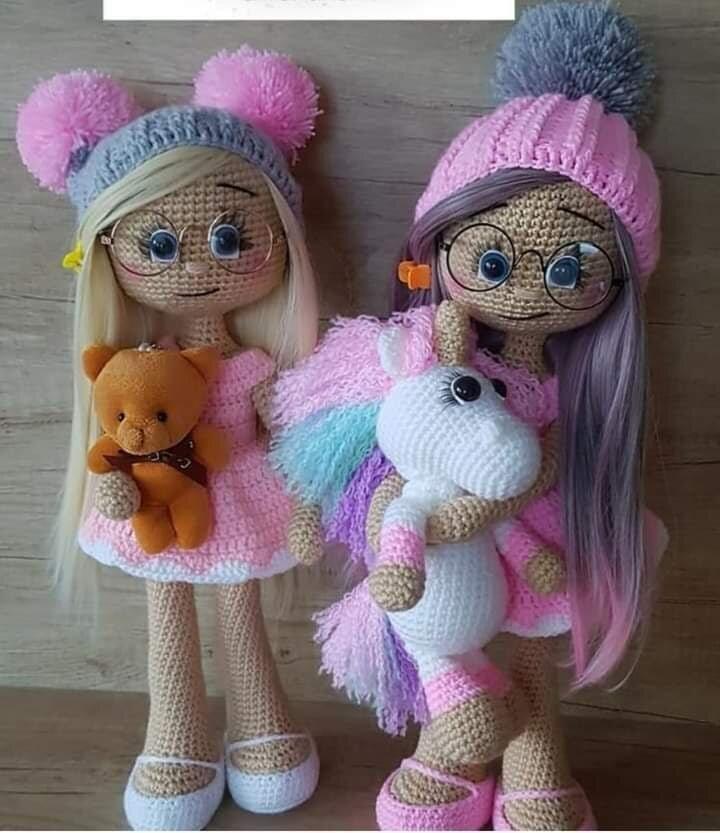 вязаная кукла