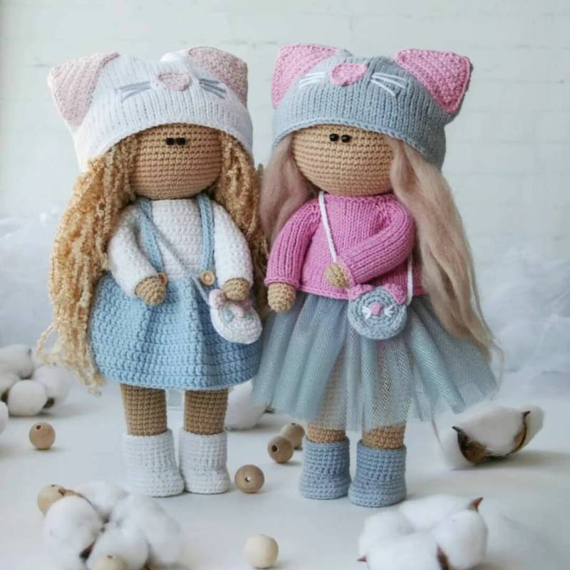 вязаная кукла
