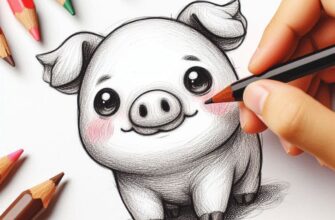 Рисование с кавайной картинки
